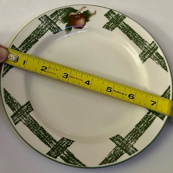 Plate Set, Apple Accent Plates – The Cades Cove Collection by Citation - Picture 13 of 13